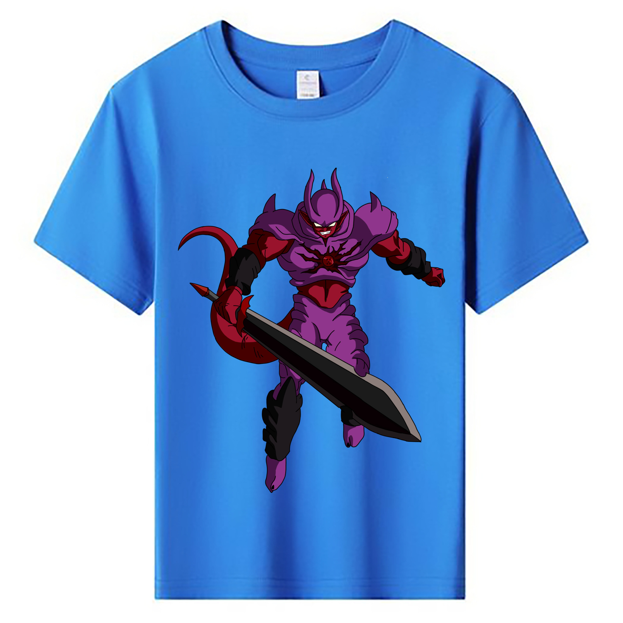（画像用） ドラゴンボール ジャネンバ DRAGON BALL Janemba 綿100％キッズTシャツ（フロントプリント）